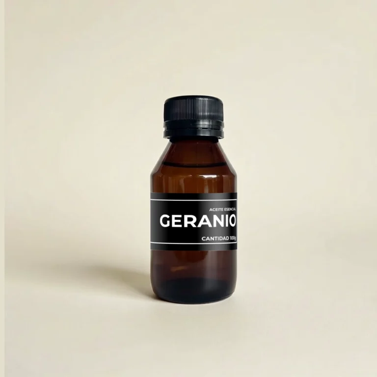 Aceite Esencial De Geranio