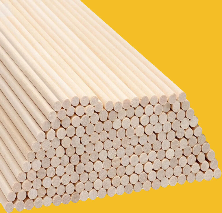 Varillas De Pino Cilindricas X 100 Unidades